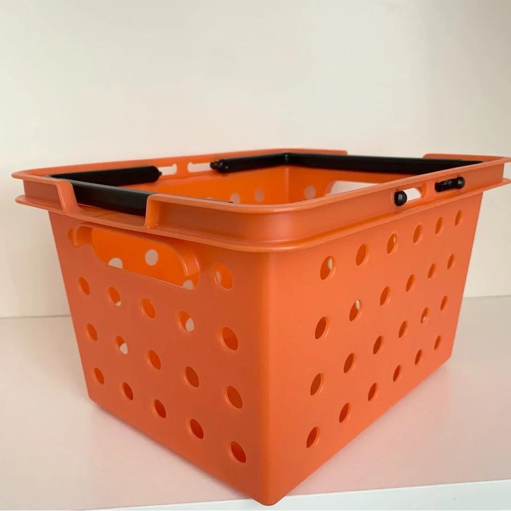 New vintage Orange bucket made in USA